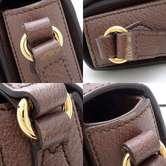 GUCCI Ophidia Sherry Line 601044 Shoulder Bag GG Supreme Canvas x Leather Bei... - Picture 4 of 10